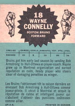 1962-63 Topps #18 Wayne Connelly back image