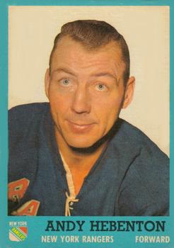 1962-63 Topps #54 Andy Hebenton