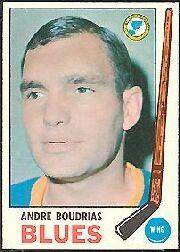 1969-70 O-Pee-Chee #16 Andre Boudrias