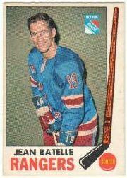 1969-70 O-Pee-Chee #42 Jean Ratelle