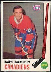 1969-70 O-Pee-Chee #166 Ralph Backstrom