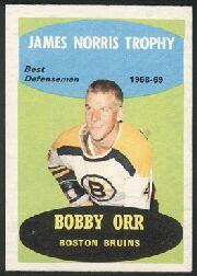1969-70 O-Pee-Chee #209 Bobby Orr/Norris Trophy