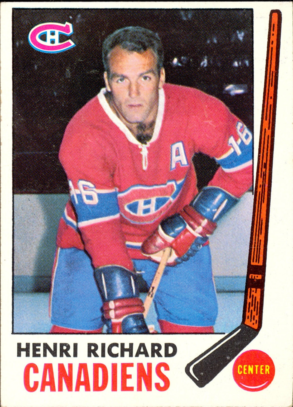 1969-70 Topps #11 Henri Richard