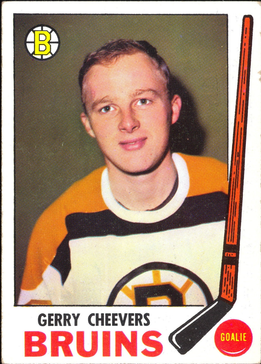 1969-70 Topps #22 Gerry Cheevers