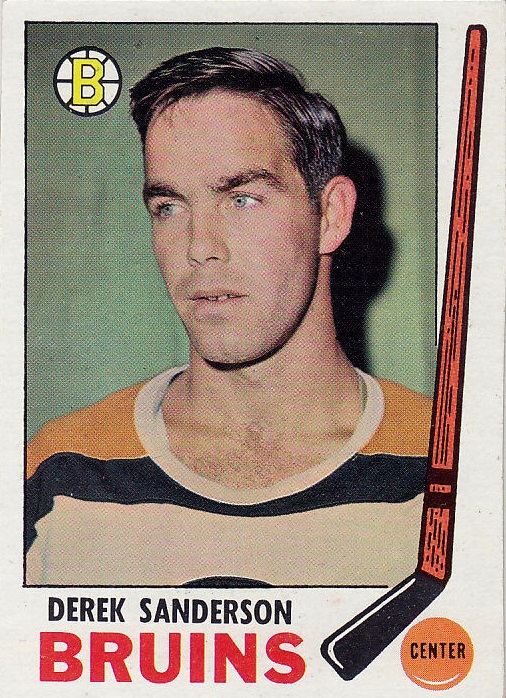 1969-70 Topps #31 Derek Sanderson