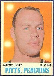 1970-71 O-Pee-Chee #95 Wayne Hicks RC