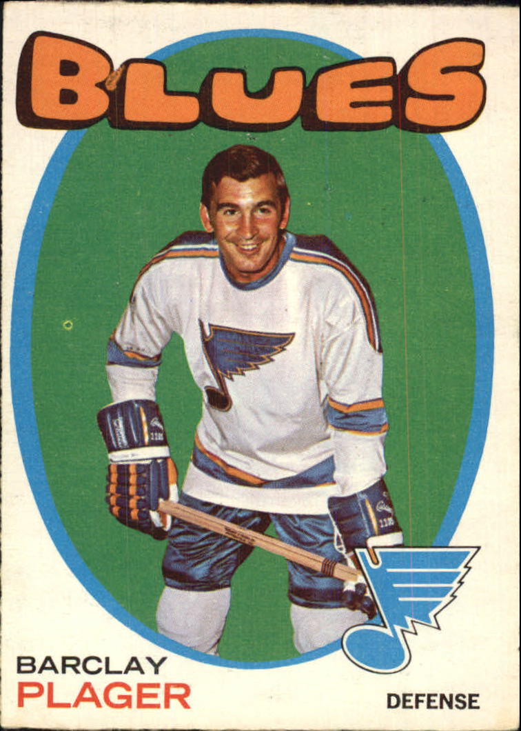 1971-72 O-Pee-Chee #66 Barclay Plager