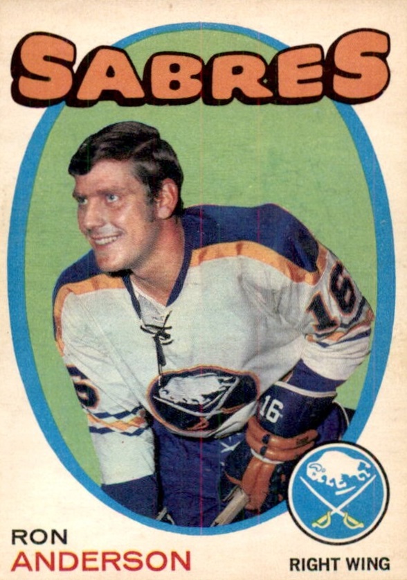1971-72 O-Pee-Chee #163 Ron Anderson