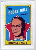 1971-72 O-Pee-Chee/Topps Booklets #1 Bobby Hull