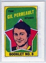 1971-72 O-Pee-Chee/Topps Booklets #8 Gilbert Perreault