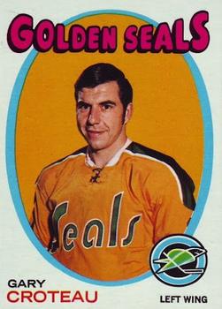 1971-72 Topps #17 Gary Croteau
