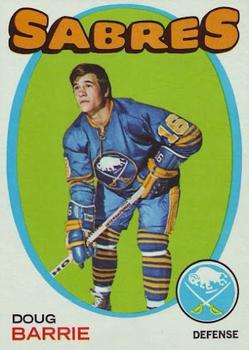 1971-72 Topps #22 Doug Barrie RC