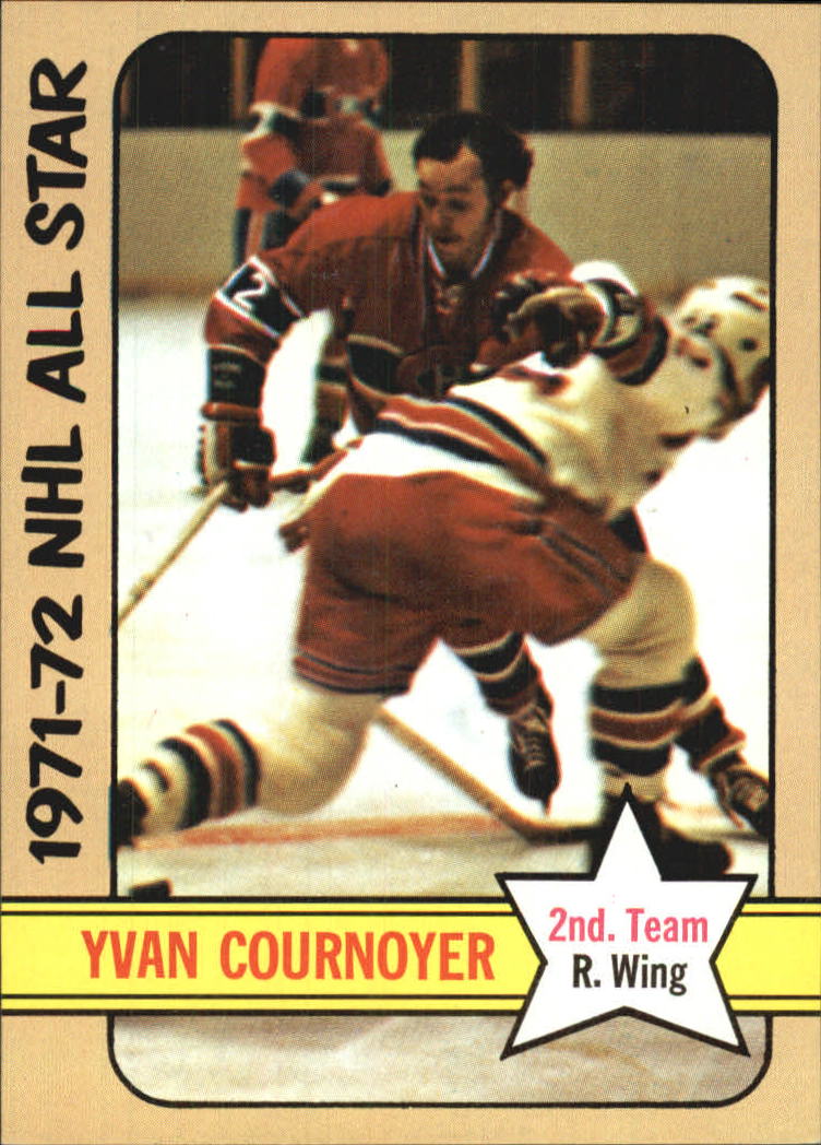 1972-73 Topps #131 Yvan Cournoyer AS2 DP