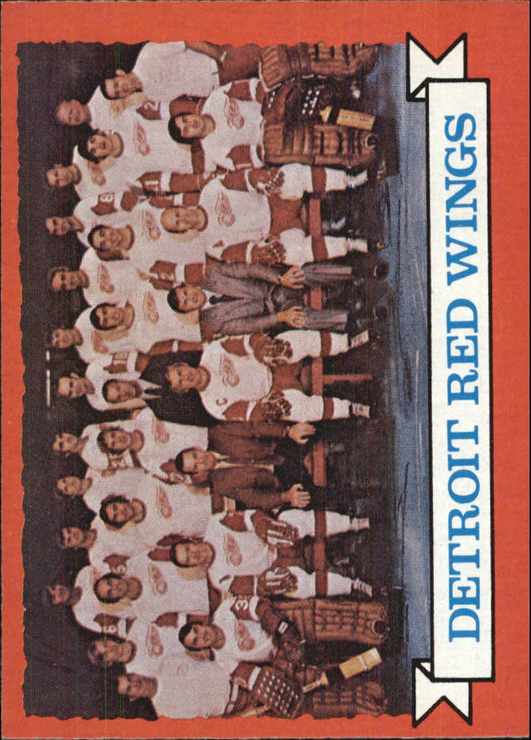 1973-74 Topps #97 Red Wings Team DP