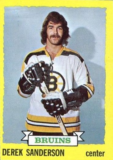 1972-73 Derek Sanderson Bruins Game Worn Jersey