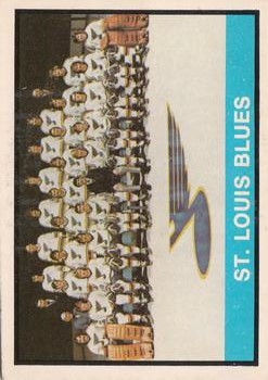 1974-75 O-Pee-Chee #281 Blues Team CL