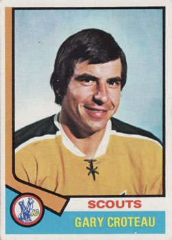1974-75 Topps #36 Gary Croteau
