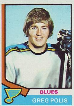 1974-75 Topps #164 Greg Polis