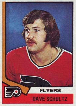 1974-75 Topps #196 Dave Schultz
