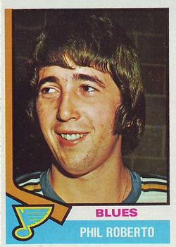 1974-75 Topps #208 Phil Roberto