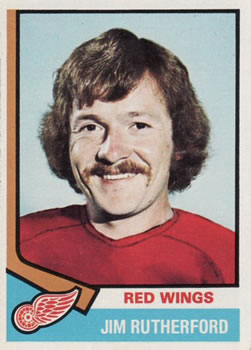 1974-75 Topps #225 Jim Rutherford