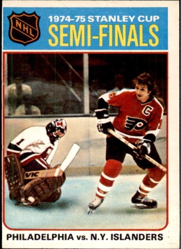 1975-76 O-Pee-Chee #2 Semi-Finals/Philadelphia 4/N.Y. Islanders 3