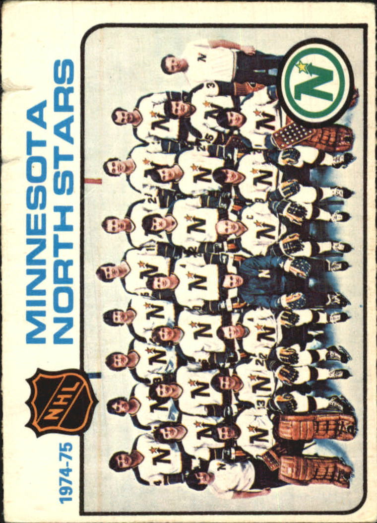 1975-76 O-Pee-Chee #89 North Stars Team