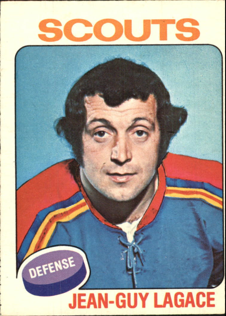 1975-76 O-Pee-Chee #141 Jean-Guy Lagace