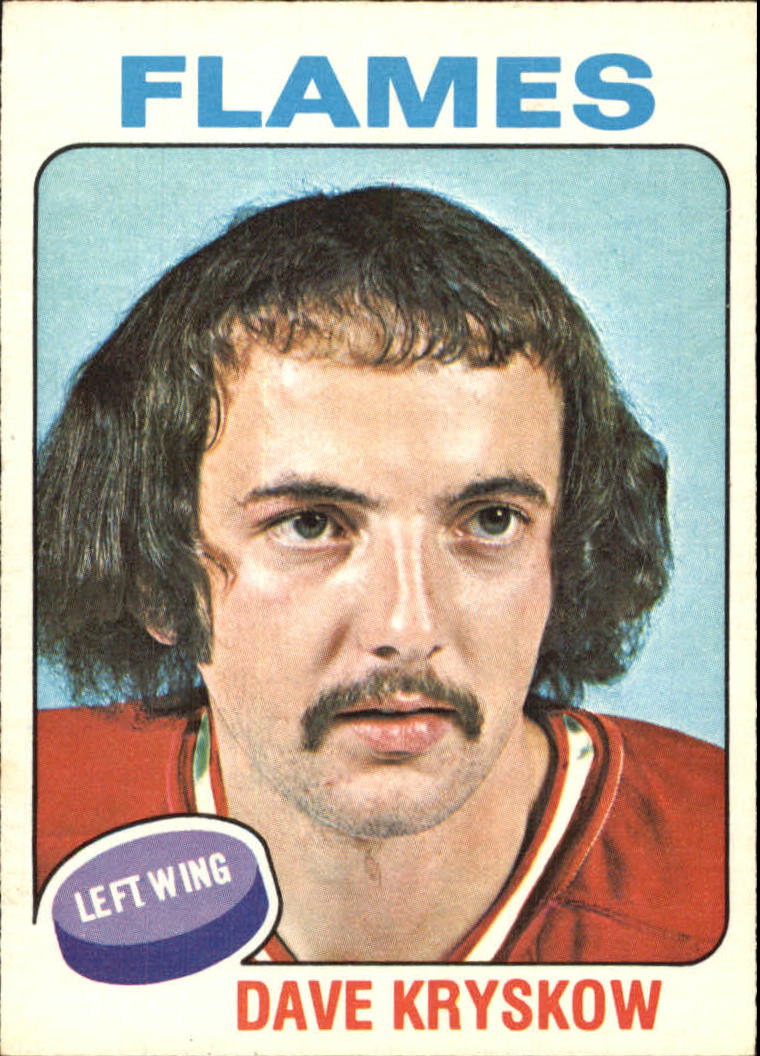 1975-76 O-Pee-Chee #158 Dave Kryskow