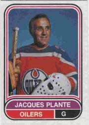 1975-76 O-Pee-Chee WHA #34 Jacques Plante
