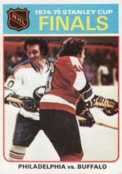 1975-76 Topps #1 Stanley Cup Finals/Philadelphia/Buffalo