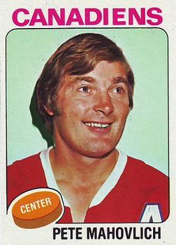 1975-76 Topps #50 Peter Mahovlich
