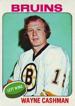 1975-76 Topps #63 Wayne Cashman