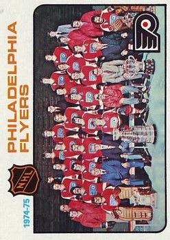 1975-76 Topps #95 Flyers Team CL UER