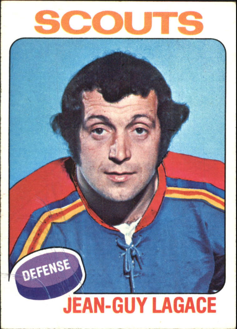 1975-76 Topps #141 Jean-Guy Lagace