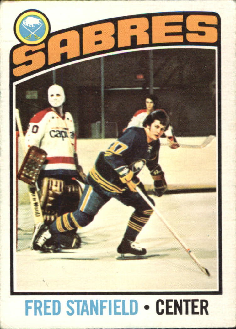 1976-77 O-Pee-Chee #58 Fred Stanfield