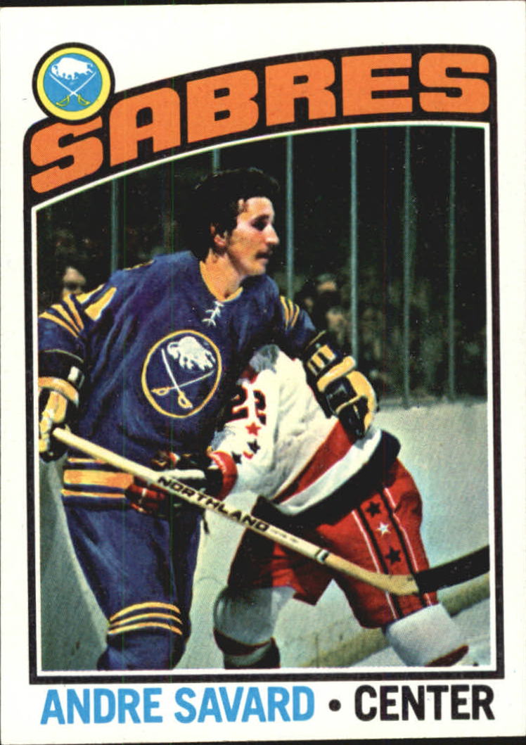 1975-76 Topps #252 Peter McNab Buffalo Sabres Autographed Hockey Card 