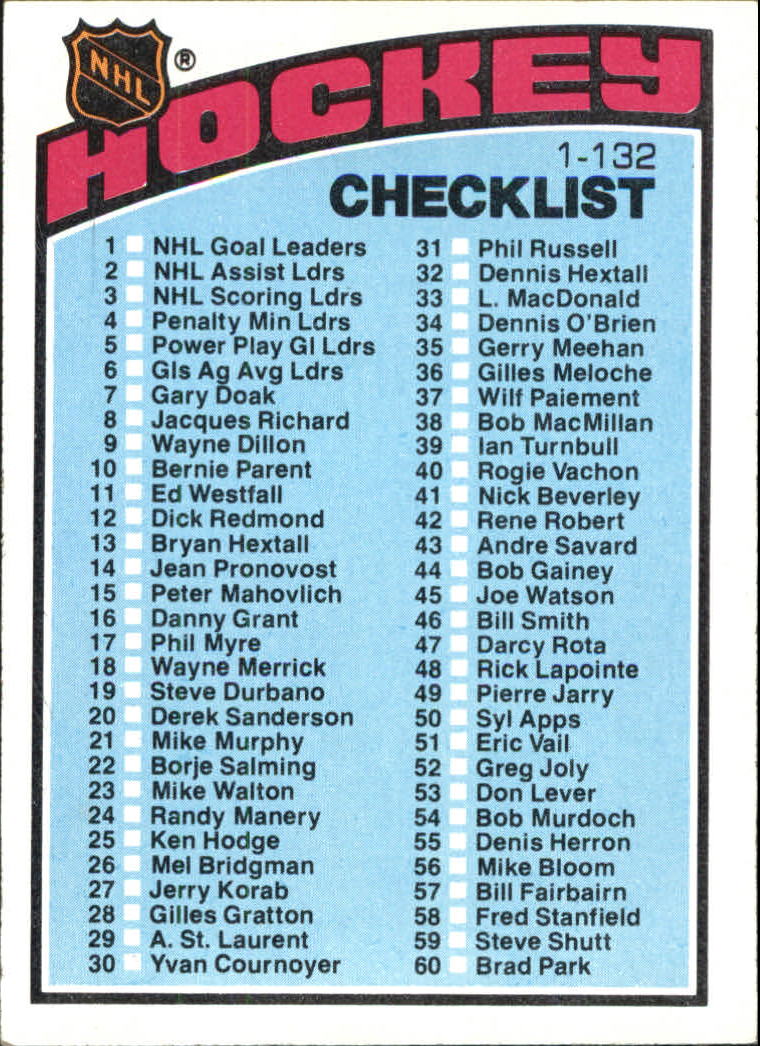 B2790- 1976-77 Topps Hk 1-200 MOSTLY STOCK PHOTOS -You Pick- 15+ FREE US SHIP - Bild 252 von 434