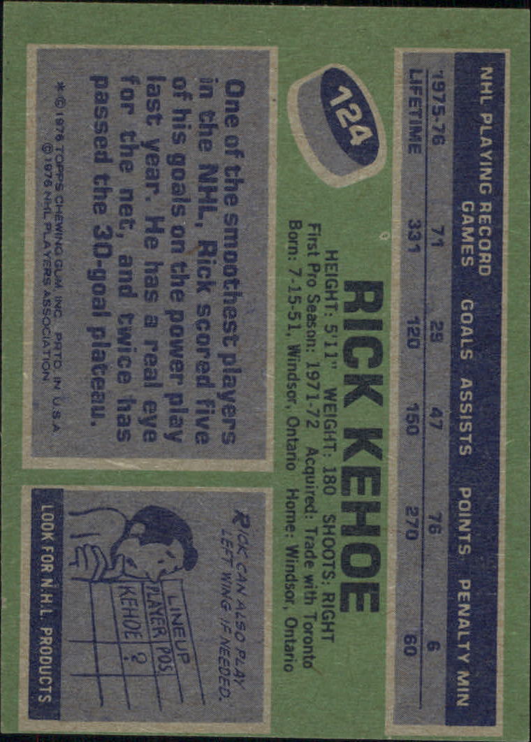 B2790- 1976-77 Topps Hk 1-200 MOSTLY STOCK PHOTOS -You Pick- 15+ FREE US SHIP - Bild 269 von 434