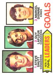 1977-78 O-Pee-Chee #1 Goals Leaders/Steve Shutt/Guy Lafleur/Marcel Dionne