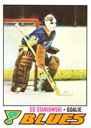 1977-78 O-Pee-Chee #54 Ed Staniowski
