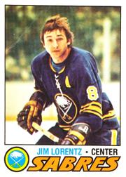 1977-78 O-Pee-Chee #58 Jim Lorentz