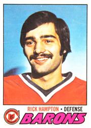 1977-78 O-Pee-Chee #63 Rick Hampton
