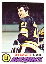 1977-78 O-Pee-Chee #165 Don Marcotte
