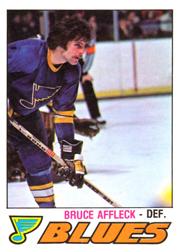 1977-78 O-Pee-Chee #376 Bruce Affleck