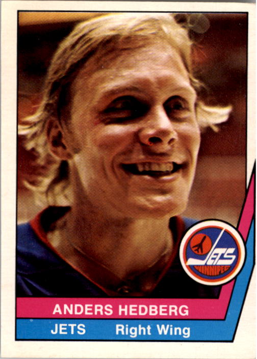 1977-78 O-Pee-Chee WHA #3 Anders Hedberg