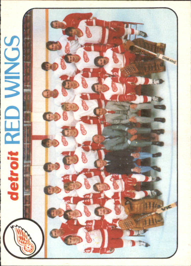 1978-79 O-Pee-Chee #197 Red Wings Team