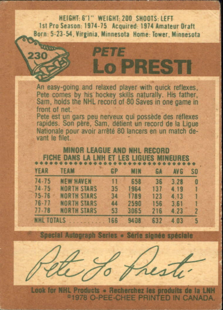 A6448- 1978-79 O-Pee-Chee Hk 201-300 STOCK PHOTOS -You Pick- 15+ FREE US SHIP - Picture 49 of 149