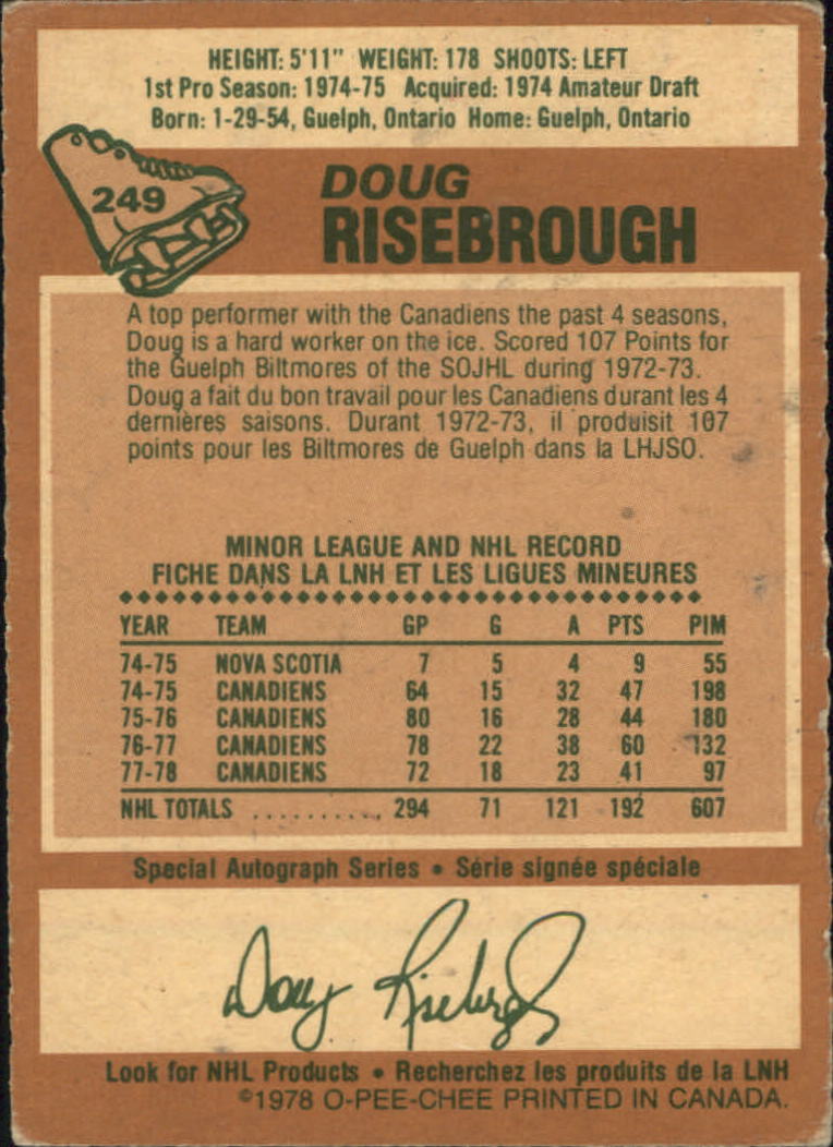 A6448- 1978-79 O-Pee-Chee Hk 201-300 STOCK PHOTOS -You Pick- 15+ FREE US SHIP - Picture 77 of 149