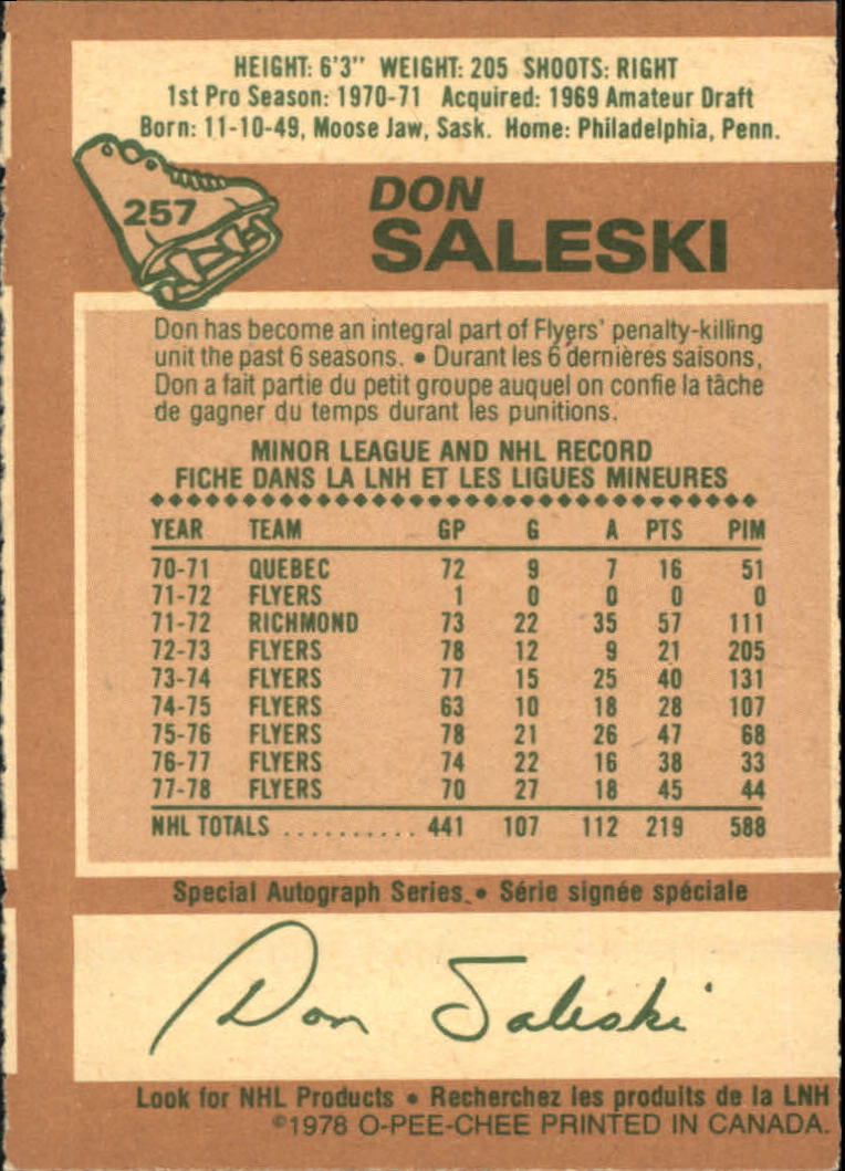A6448- 1978-79 O-Pee-Chee Hk 201-300 STOCK PHOTOS -You Pick- 15+ FREE US SHIP - Picture 89 of 149
